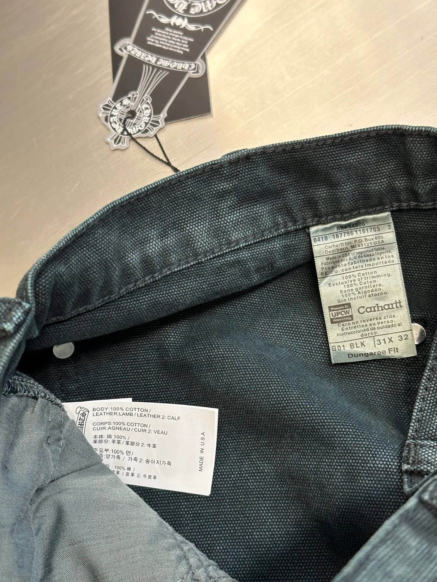 🅿️590 Crow Heart Cross Starry Sky Pastel Leather Jeans size: 31.32.33.34